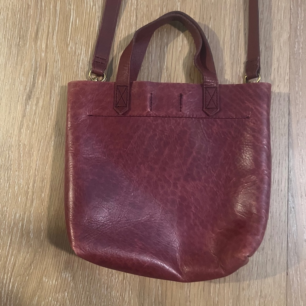 Madewell The Small Transport Crossbody in Dark Cabernet Brand New!